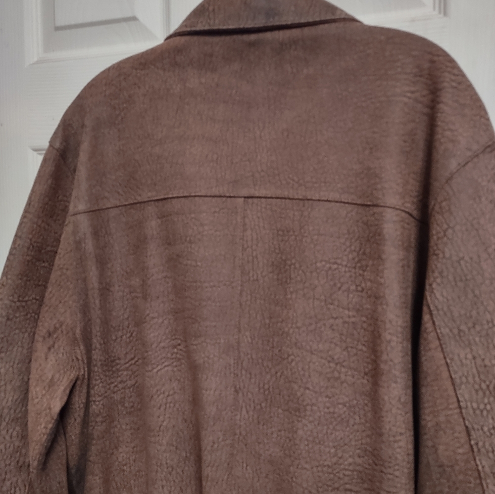 Pendleton Leather Lambskin Bomber Jacket Men's M … - image 7